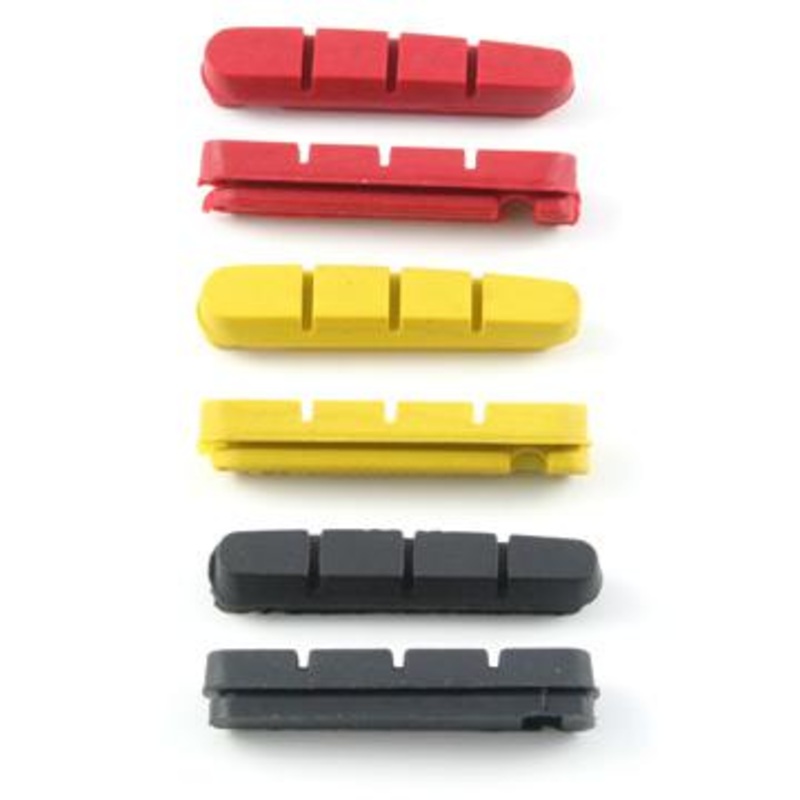 456 Road Brake Pad Inserts Yellow
