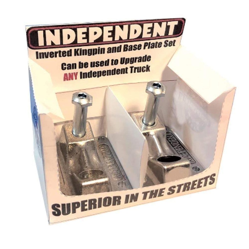 Independent Trucks Inverted Kingpin and Baseplate Set Pair