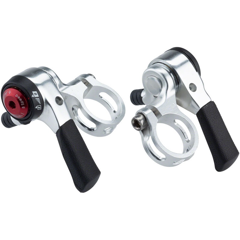 microSHIFT Thumb Shifter Set 8-Speed Double/Triple Shimano Compatible