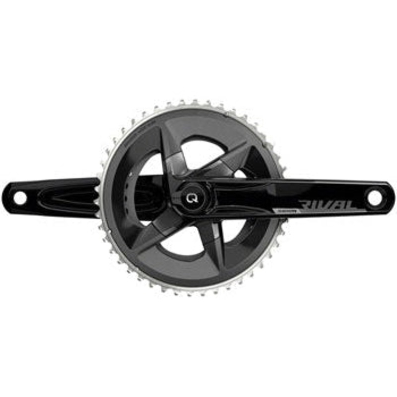 Rival AXS Bicycle Crankset with Quarq Power Meter – 170mm, 12-Speed, 48/35t Yaw, 107 BCD, DUB Spindle Interface, D1