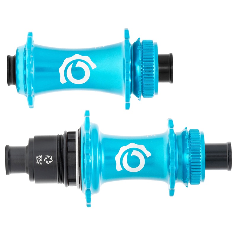Industry Nine Solix CL Disc Hubs 12×100/142 TA 28h XDR Turq