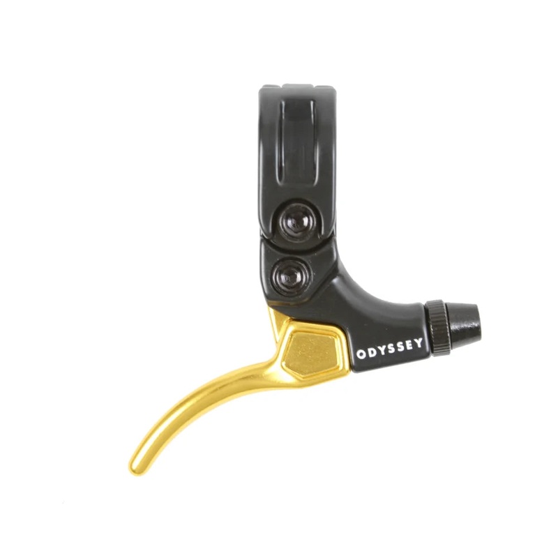 Odyssey Monolever Small BMX Canti/U-/Sidepull Brake Lever – Right Side – Gold