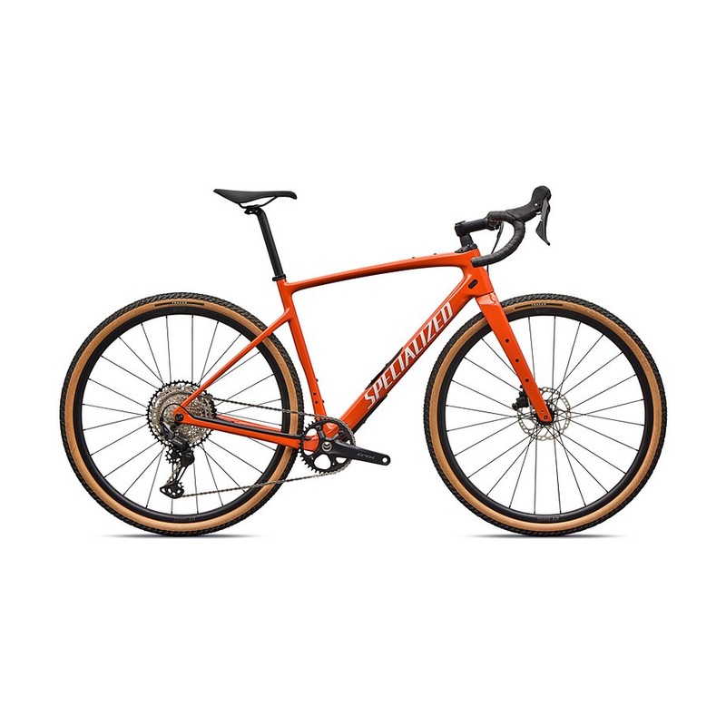 2026 Specialized Diverge Sport Bike Deep Orange/Dune White 52