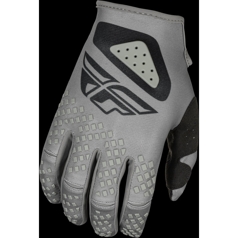 FLY RACING Youth Kinetic Sym Gloves Grey/Black Ym