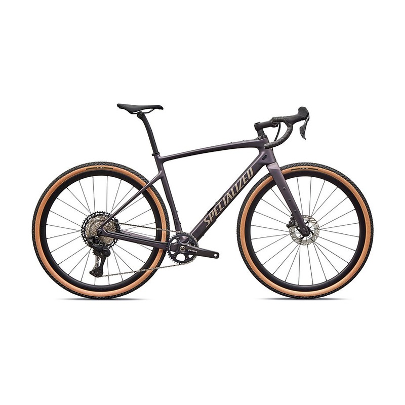 2026 Specialized Diverge Expert Di2 Bike Nebula Metallic/Sandstone Metallic 49