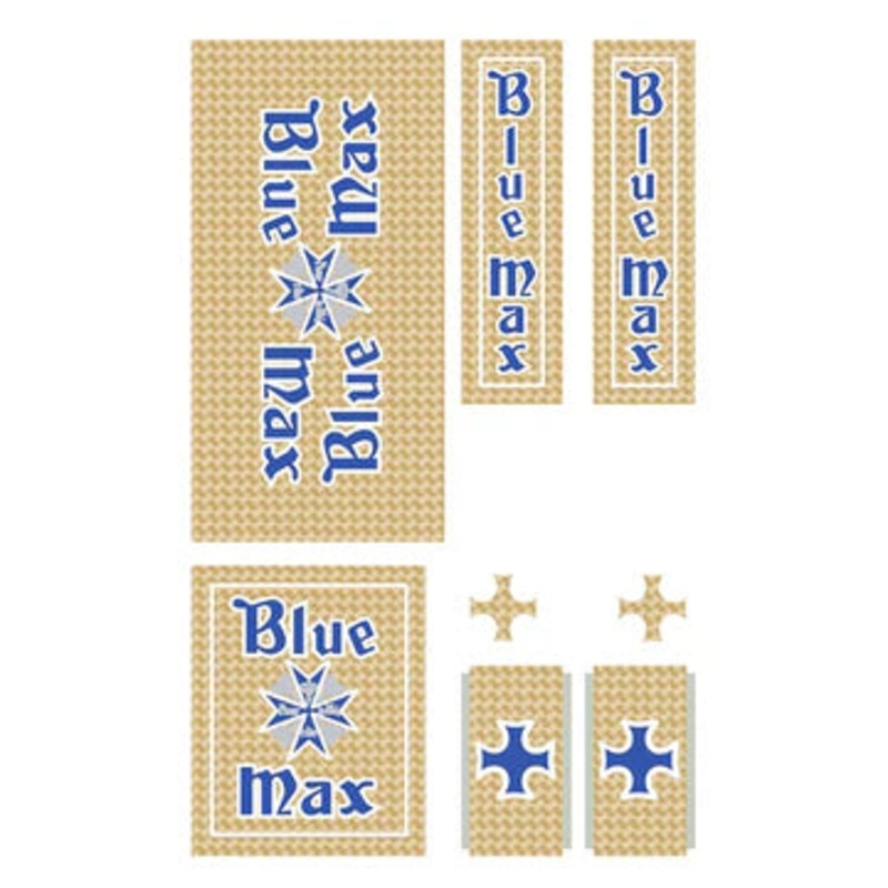 Blue Max Decal Set (First Gen) Gold Latin Prism