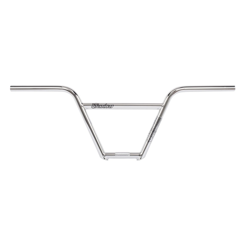 Shadow Conspiracy Featherweight Crowbar 4pc Chromoly BMX Handlebars-9.1″ Matte Black