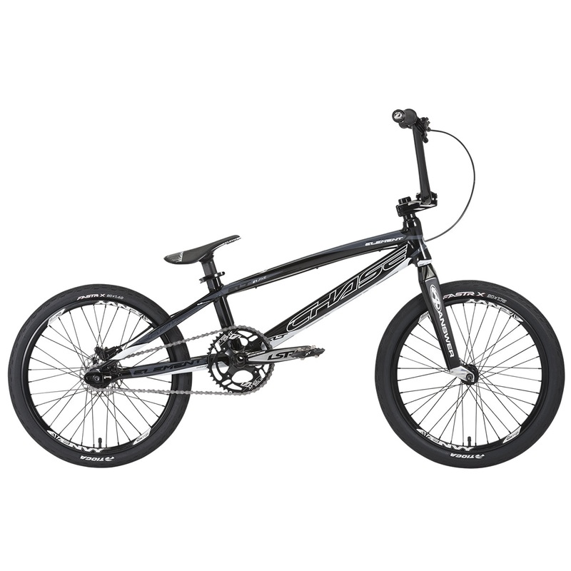 Chase Element Pro XXL BMX Race Bike-Black/White