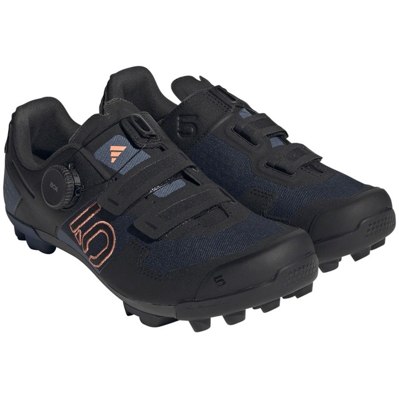Five Ten Kestrel BOA Mountain Clipless Shoes – Womens Legend Ink/Core BLK/Coral Fusion 5.5