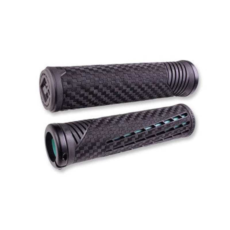 ODI CF Lock On Grips V2.1 Black/Mint