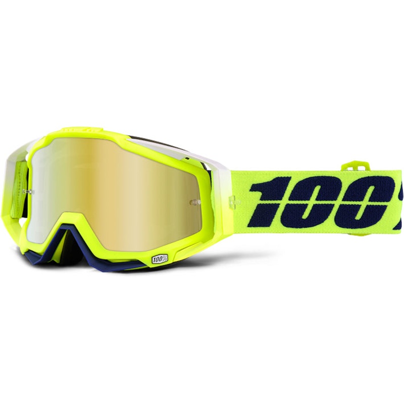 100% Racecraft Goggles-Tanaka-Mirror Gold Lens