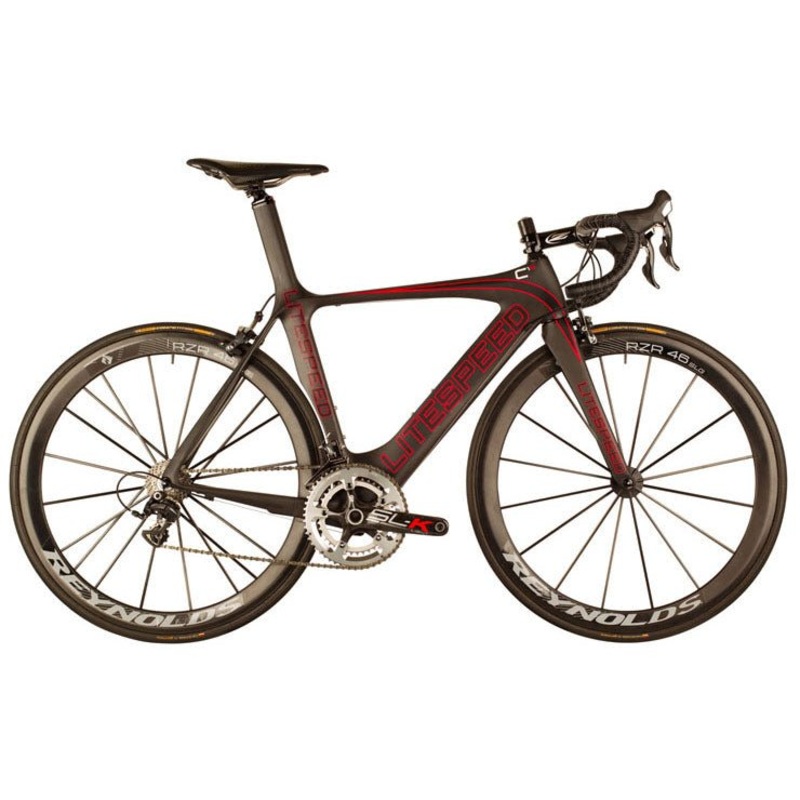 Litespeed C1R Frameset Matte Black / Red M