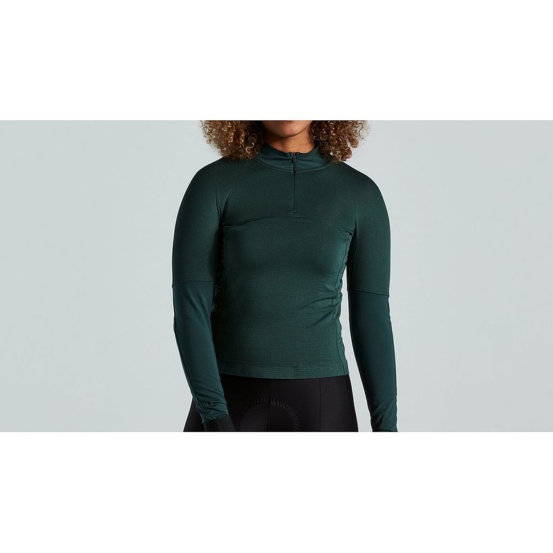 Specialized Prime-Series Thermal Jersey Ls Wmn Forest Green L