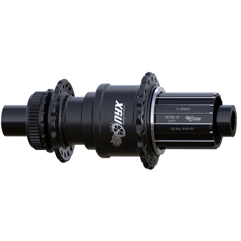 Onyx Racing Vesper R TA Hub CL 12x142mm HG 28h – Matte Black