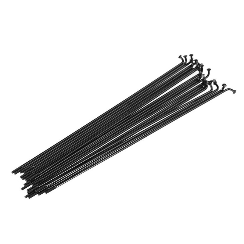 Pillar PSR 14g Spokes Black (18 Pack) Black 180mm