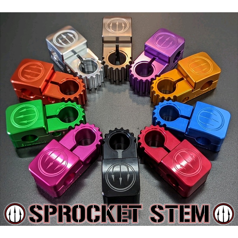 Evil Alloy Sprocket Stem Black