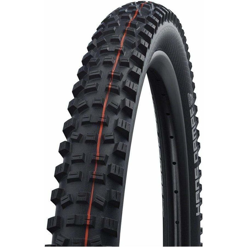 Hans Dampf II Addix Tire 27.5×2.60 Folding Tubeless Ready Addix Soft Super Gravity TL Easy Black 27.5 x 2.6″