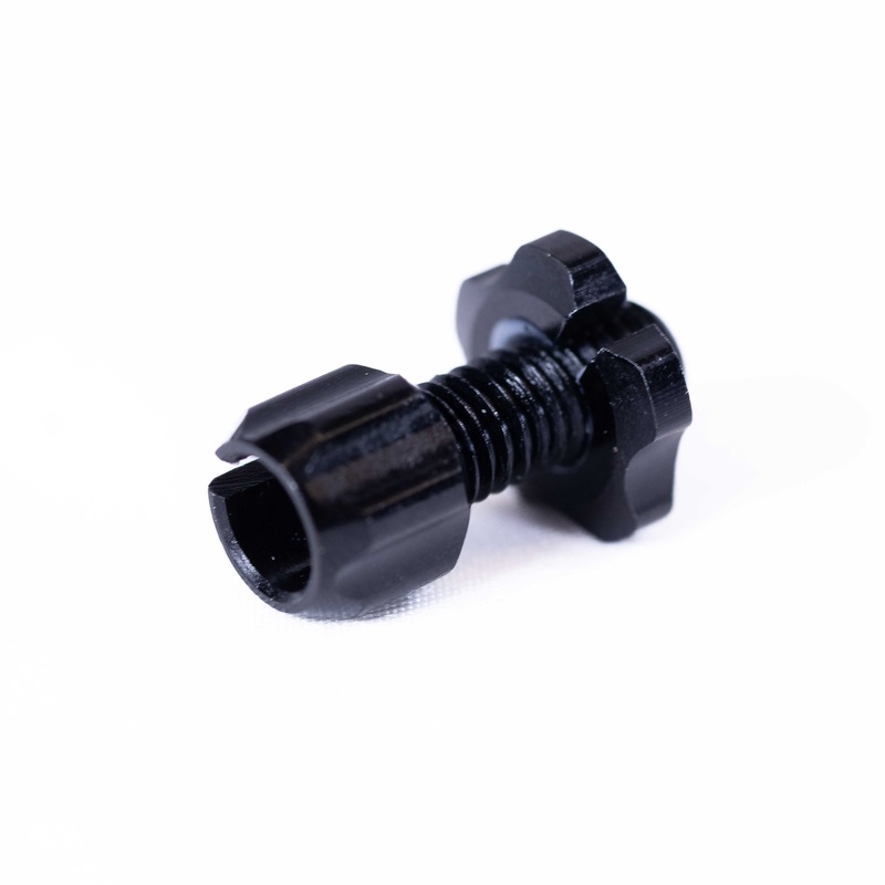 Speedline Parts | Elite Brake Lever Adjuster Barrel Black Anodize