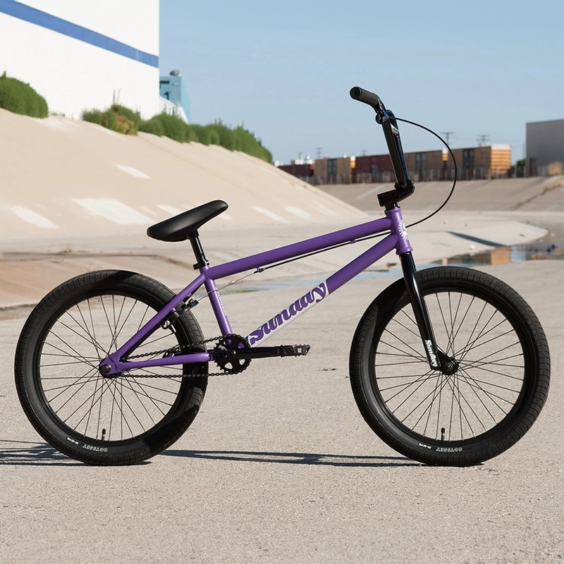Sunday Primer 20.75″TT BMX Freestyle Bike-Matte Grape Soda