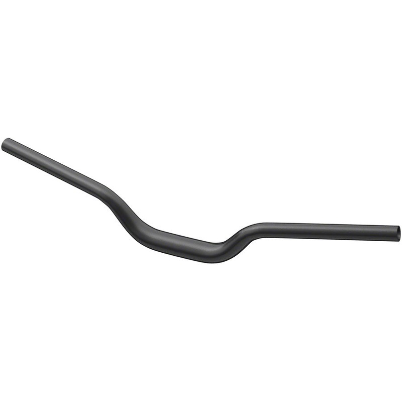 Zoom Riser Handlebar – 60mm Rise, 31.8mm Clamp, 700mm Width, Black