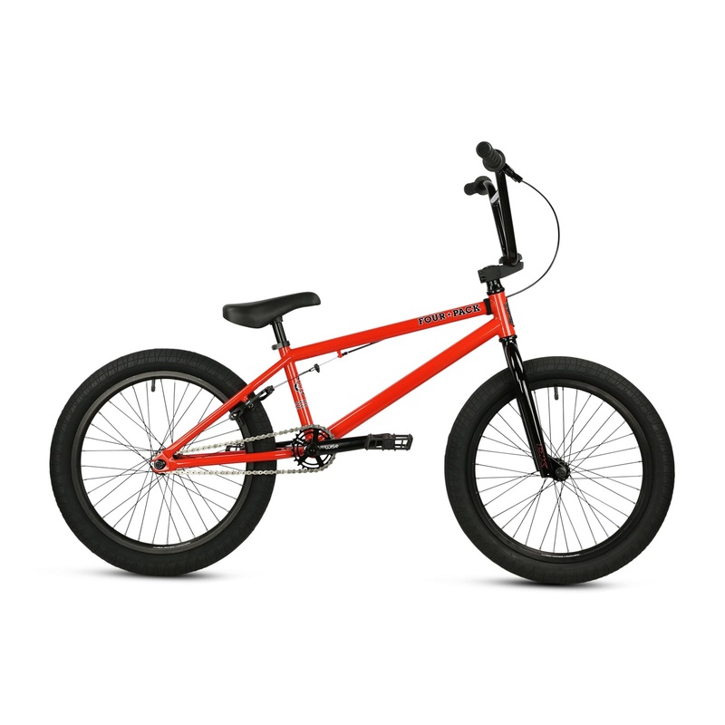 DK Four Pack 20″TT BMX Freestyle Bike-Orange