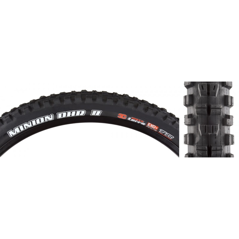 Tire Max Minion Dhr Ii 29X2.4 Black Fold/60 3Cg/Exo+/Tr/Wt