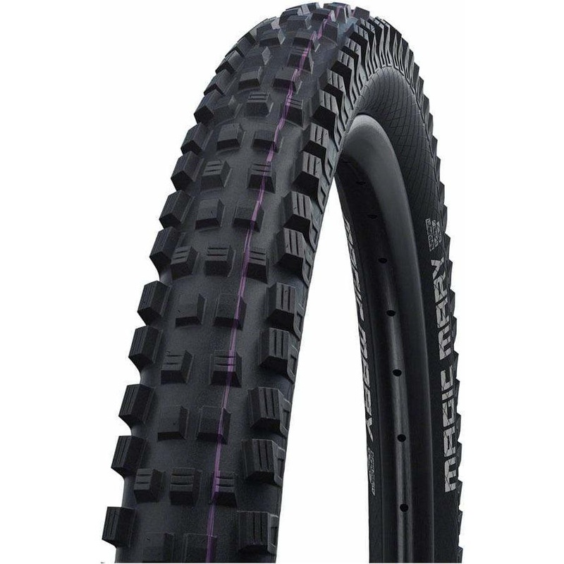 Magic Mary Addix Mountain Tire 27.5×2.50 Folding Tubeless Ready Addix Ultra Soft Super Downhill TL Easy Black 27.5 x 2.6″