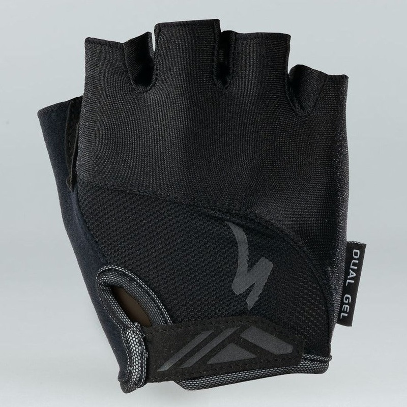 Women’s Body Geometry Dual-Gel Short Finger Gloves Black X-Small