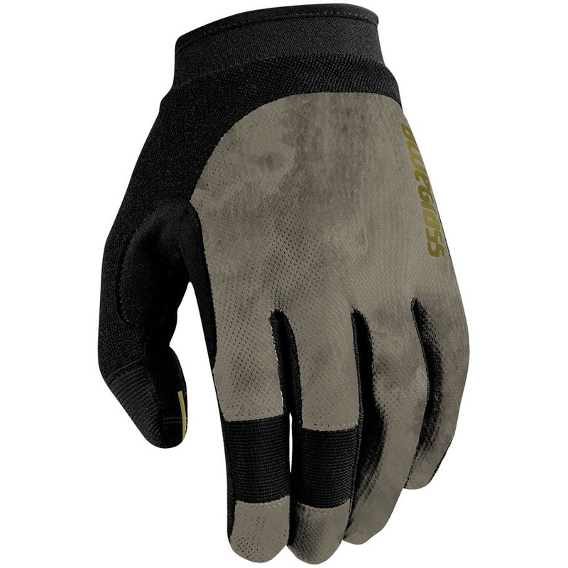 Bluegrass React Gloves – Gray, Full Finger, Large