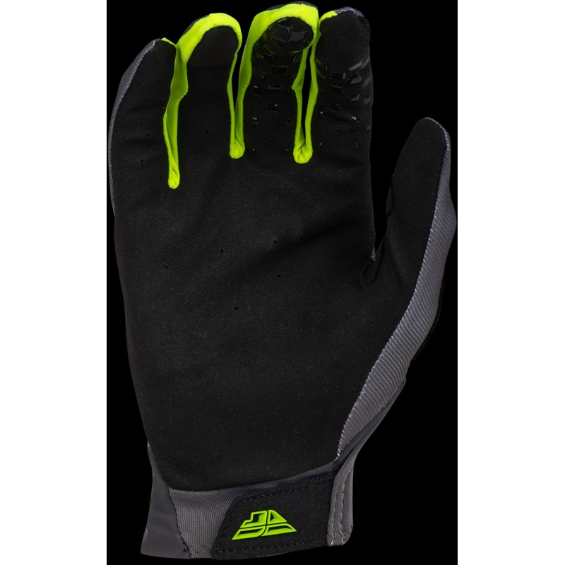 FLY RACING Youth Pro Lite Gloves Charcoal/Hi-Vis Yl