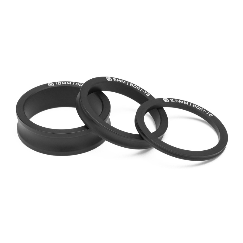 Headset Stack Spacer Kit Matte Black