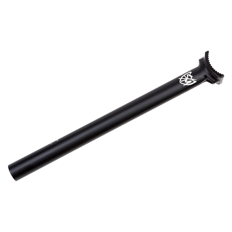 27.2mm S&M Long Johnson Stealth Pivotal BMX Seatpost – 320mm – Black