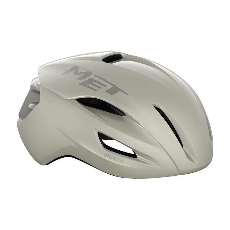 MET Manta MIPS Helmet Greige/Glossy Small