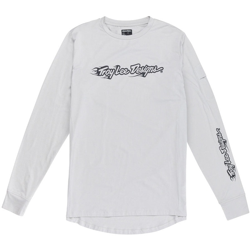 Troy Lee Designs Ruckus Long Sleeve Ride Tee  Burn Out Mist X-Large
