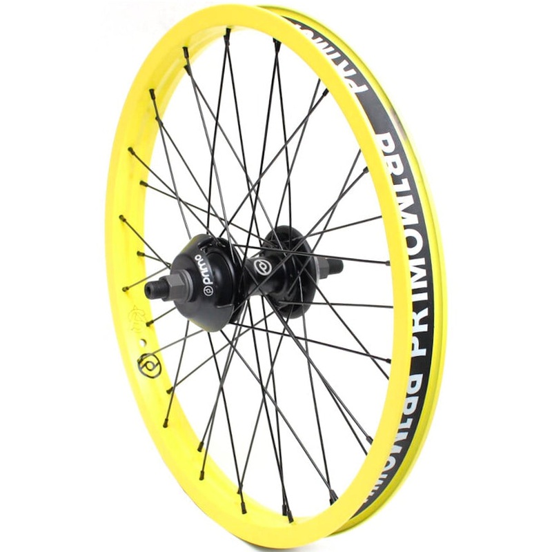 Primo Balance Cassette Wheel Matte Yellow/Black RHD