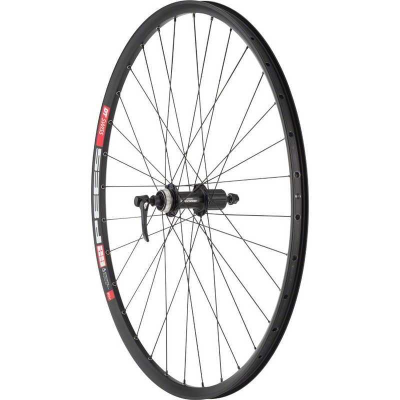 Quality Wheels Deore M610/DT 533d Rear Wheel – 27.5″ QR x 135mm Center-Lock HG 10 BLK 32H
