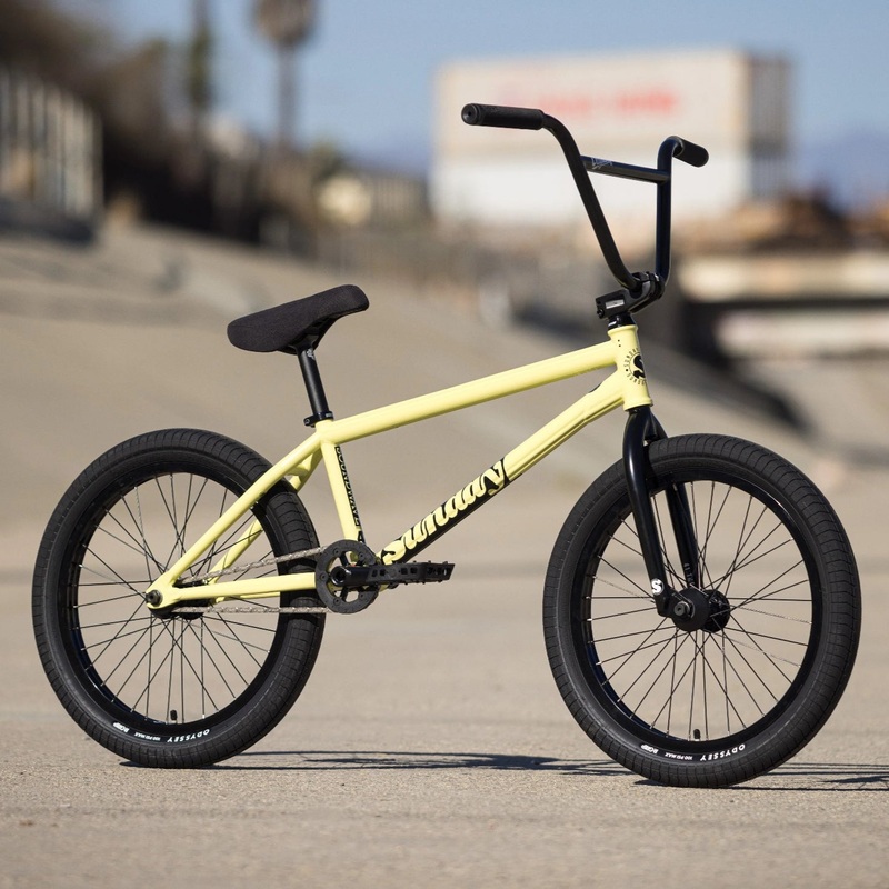 Sunday Soundwave Special LHD 21″TT BMX Freestyle Bike-Gloss Notepad Yellow