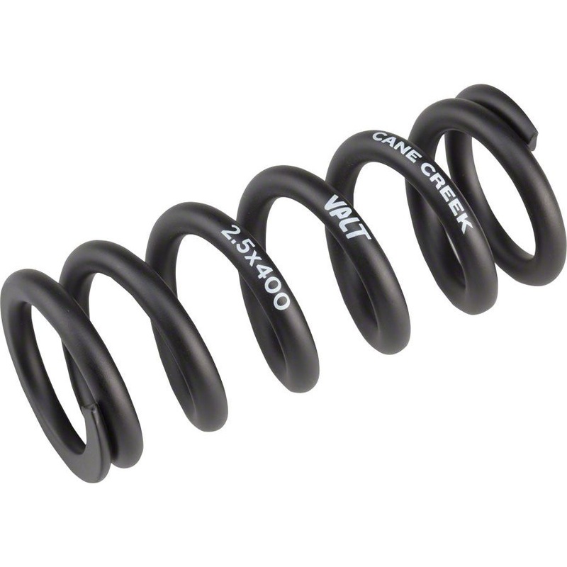 VALT Spring VALT Lightweight Steel Spring for Coil Shock, 2.50″/63mm x 450lbs, Black