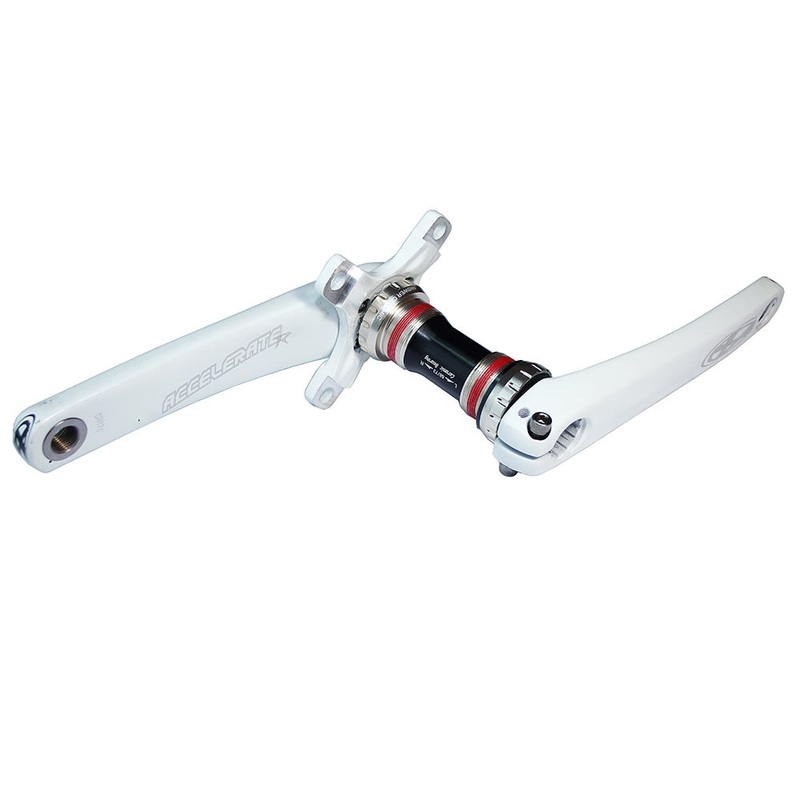 Accelerater Pro Crank 175mm White