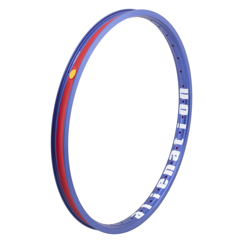 OS-20 (451mm) Alienation Malice G69 TSC 2.0 Rear Double Wall BMX Rim  – 36h – Blue