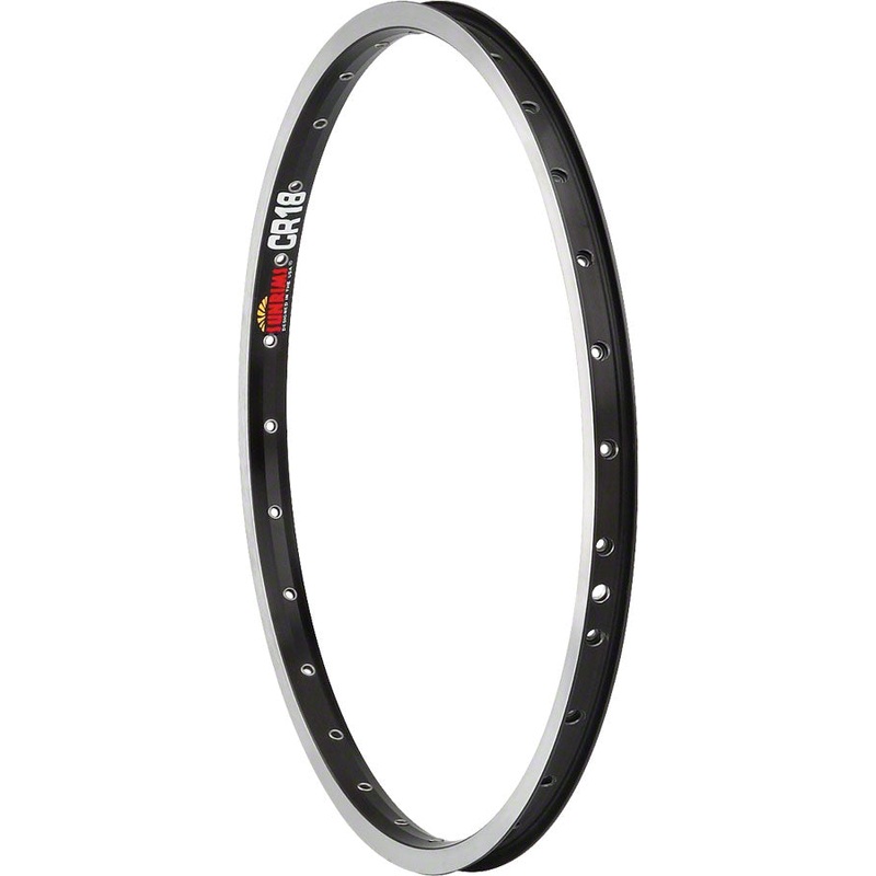 Sun Ringle CR-18 Rim – 20″ Rim Black 28H Clincher Schraeder