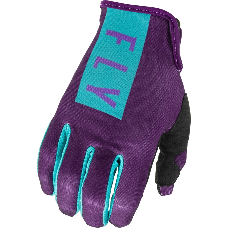 FLY RACING Women’S Lite Gloves Purple/Blue Sz 05