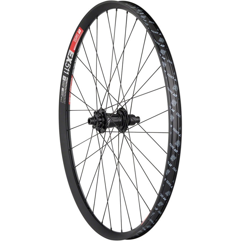 Quality Wheels Industry Nine Hydra / DT Swiss EX511 Rear Wheel – 27.5″, 12 x 148mm, 6-Bolt, XD, Black