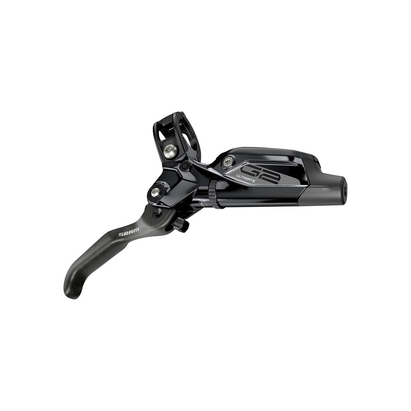SRAM G2 Ultimate Disc Brake Lever – Front Hydraulic Post Mount Carbon Lever Titanium Hardware Gloss BLK A2