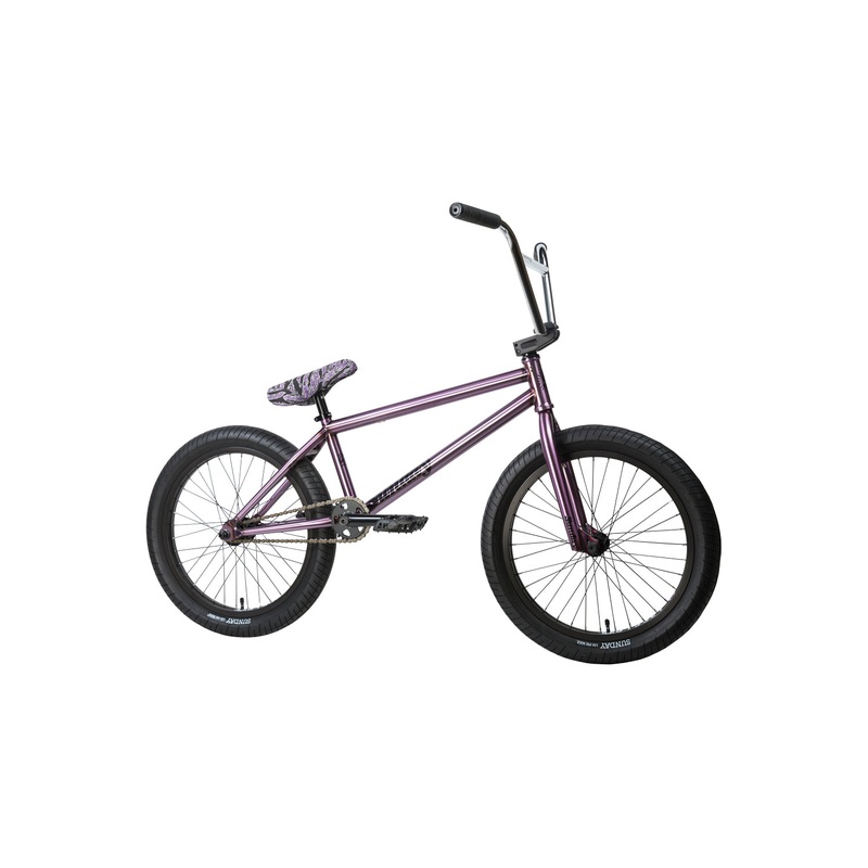 Sunday Jake Seeley Signature Street Sweeper 20.75″ Bike-Translucent Purple