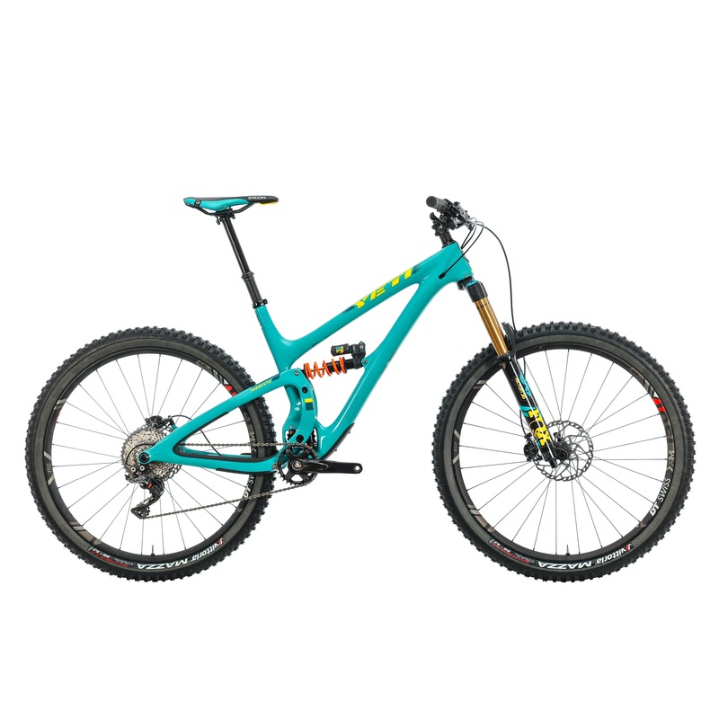 Yeti SB5.5 TURQ XT/XTR Mountain Bike – 2018, Large