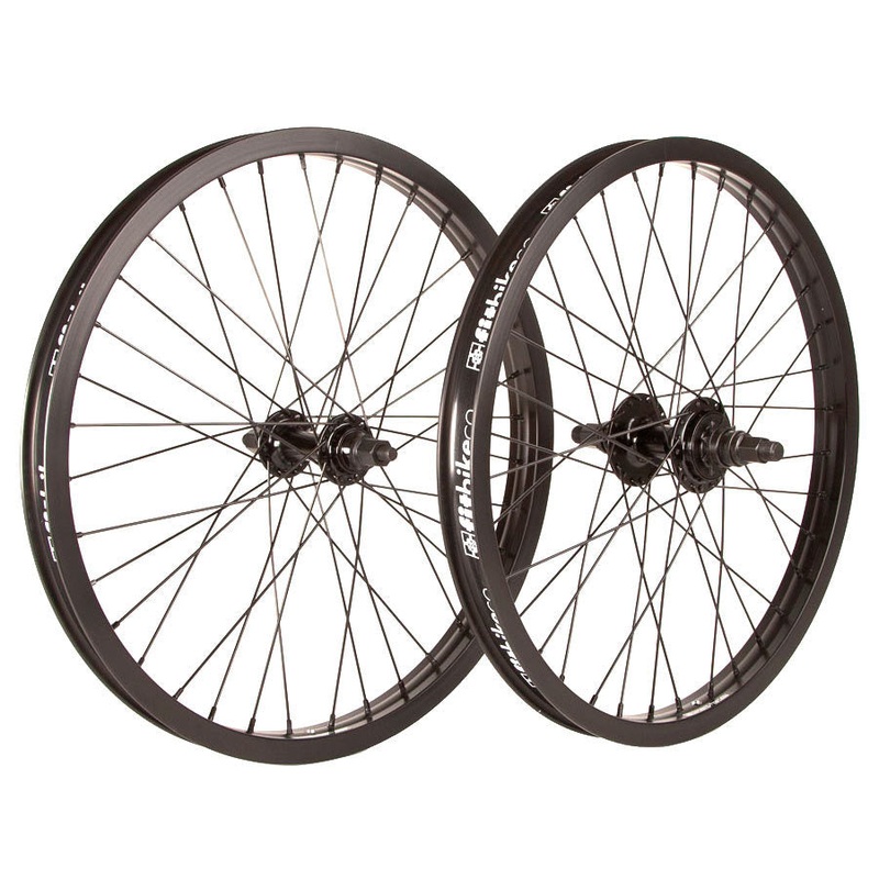 Fit 20 inch Cassette Wheelset Black RHD – 9t