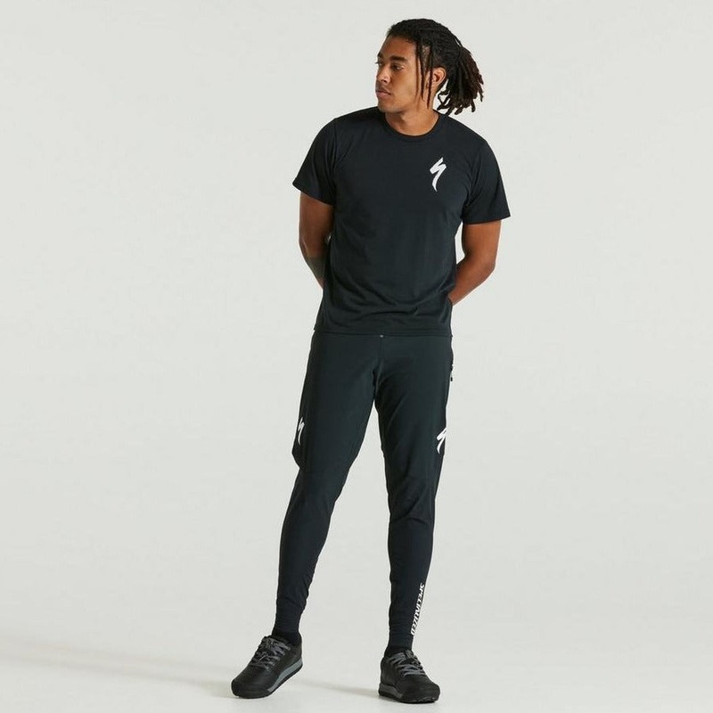 Men’s S-Logo Short Sleeve T-Shirt Black X-Small