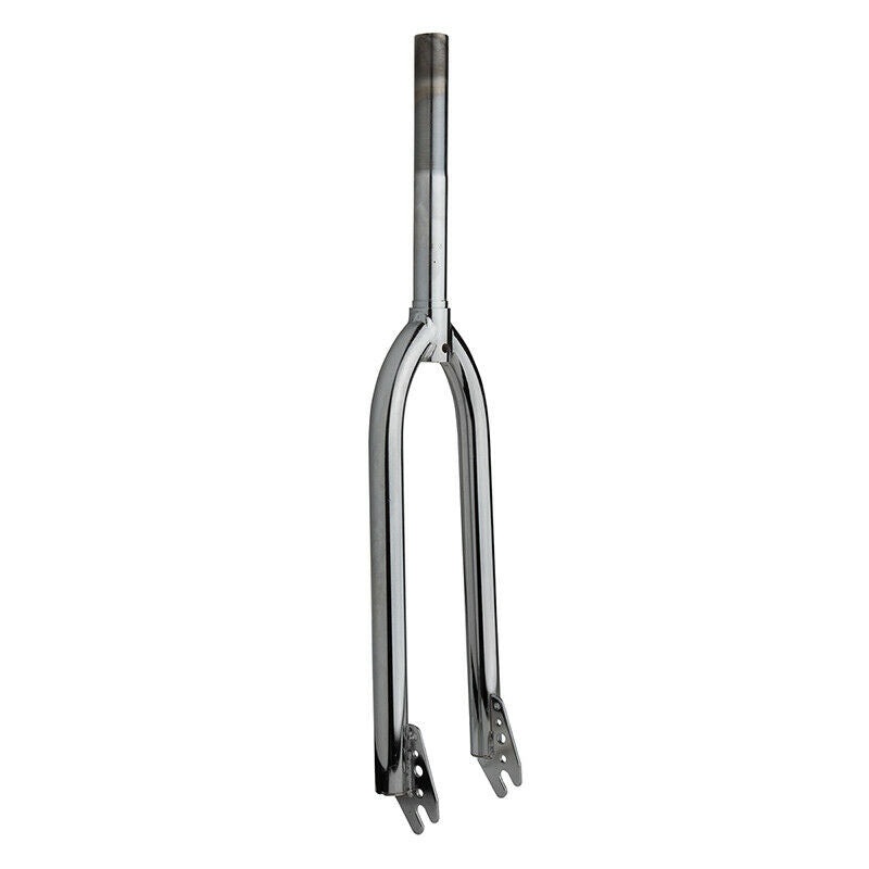 24″ BMX 1″ Threaded Fork – 3/8″ dropouts – Chrome