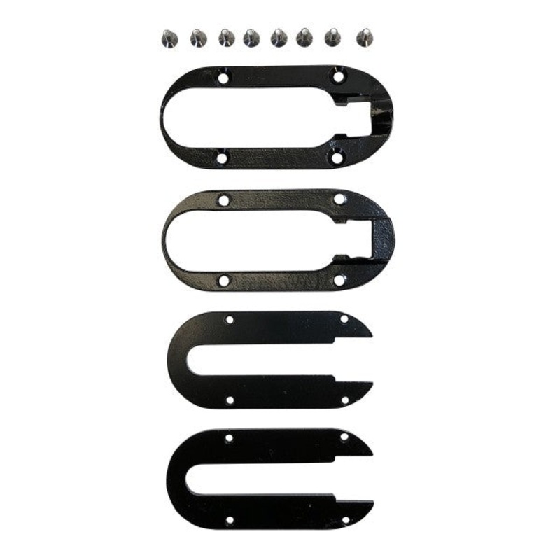 Chase Act Drop Out Plates Kit 10mm In/Outside Black Black